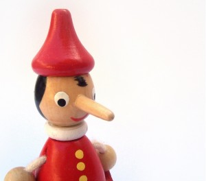 photograph of a Pinocchio figure - a lovable rogue. Copyright freeimages.com / Lorenzo Gonzalez